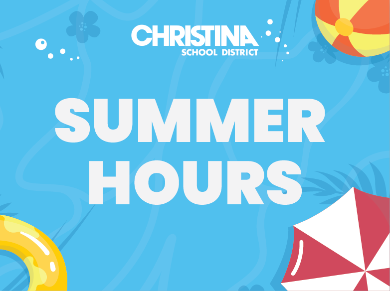 Summer hours banner
